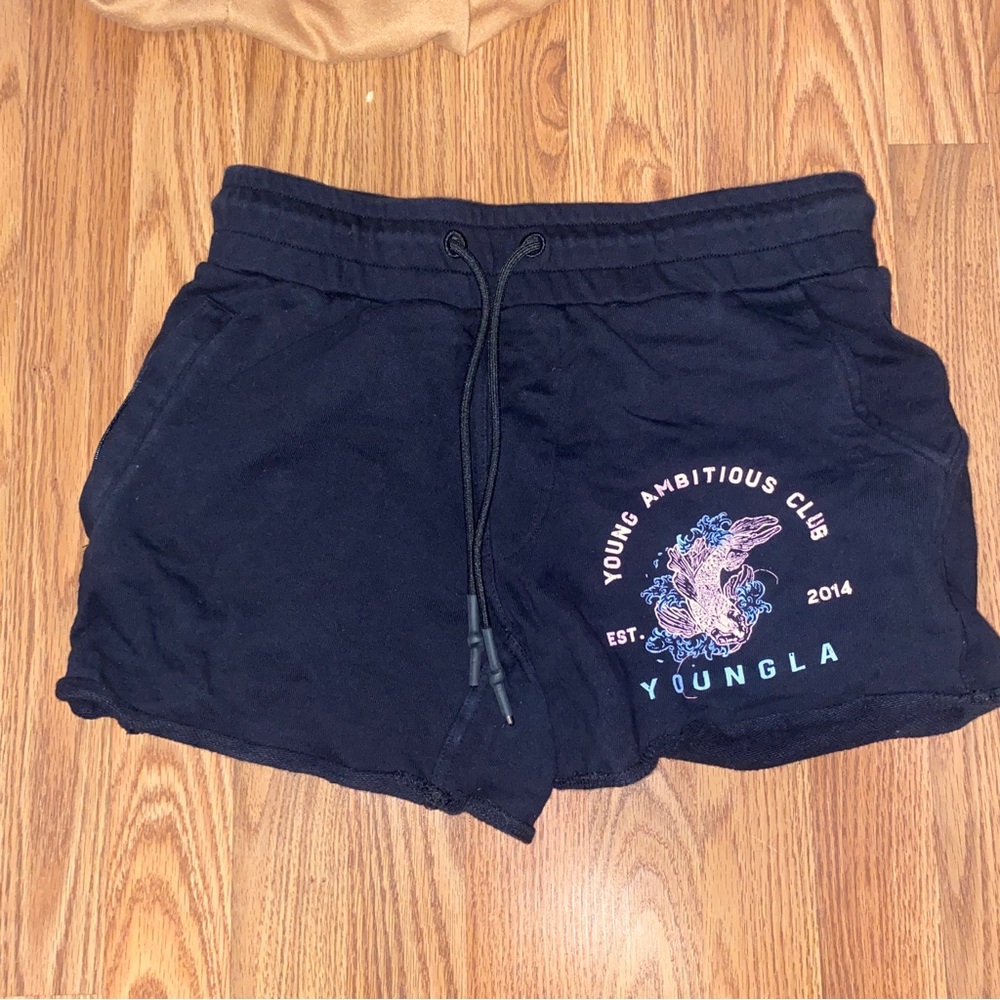 YoungLA Women's Black Shorts